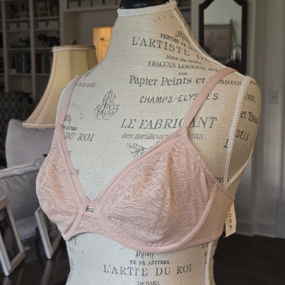 Soma Blush Lace Bra